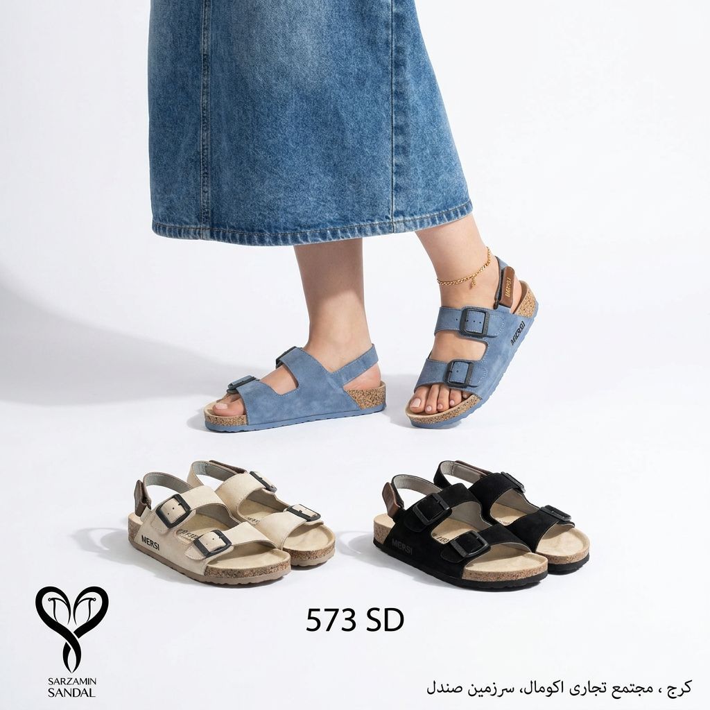 صندل طبی رکابدار زنانه 573sd