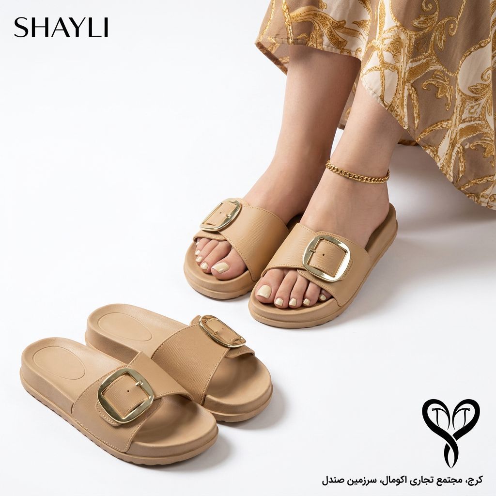 دمپایی راحتی زنانه شایلی